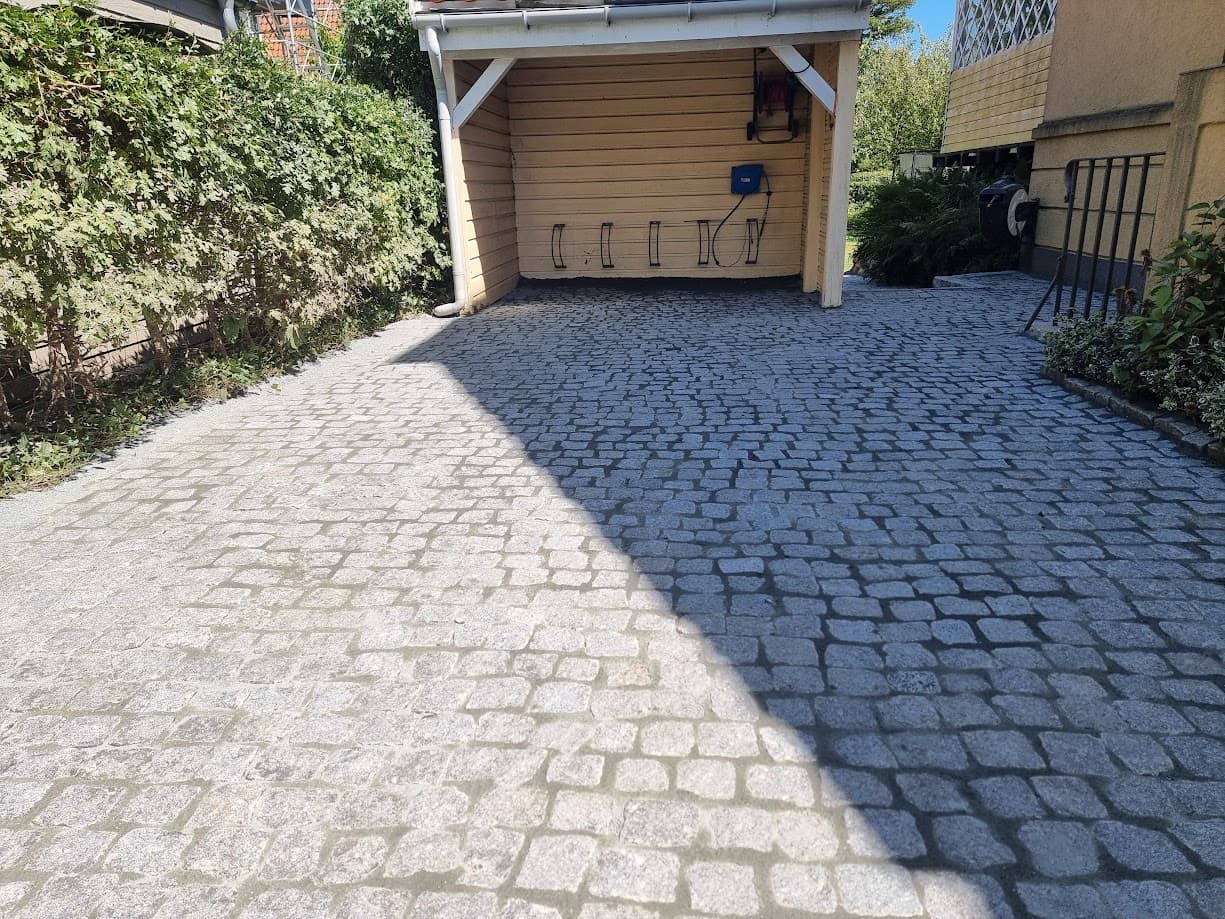 Brosten og chaussésten – professionel rensning – Radorens